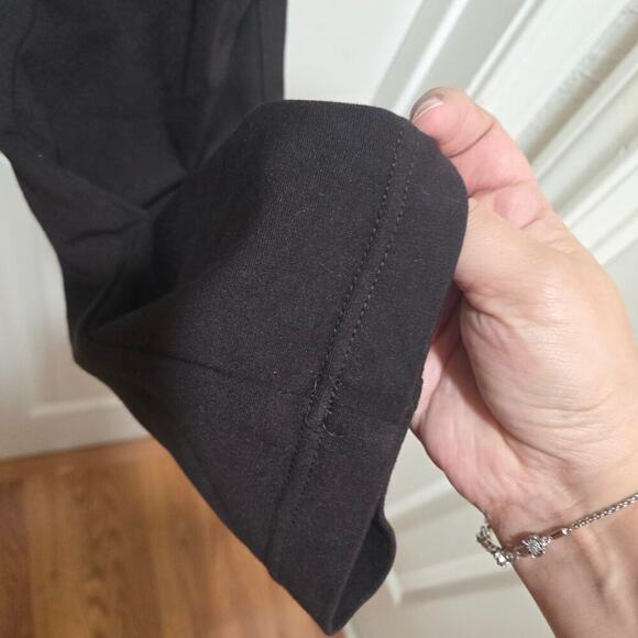 Chico’s Ponte Knit Career Pants Women’s Size 1.5 M Brown Black - Picture 6 of 8